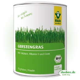 Gerstengras-Pulver
