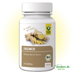 Ingwer-Tabletten