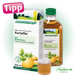 Kartoffel-Pflanzensaft