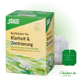 Bachbl&uuml;ten-Tee: Klarheit+Zentrierung