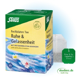 Bachbl&uuml;ten-Tee: Ruhe+Gelassenheit