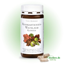 Rosskastanien-Weinlaub-Kapseln