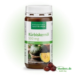 Kürbiskernöl-Kapseln