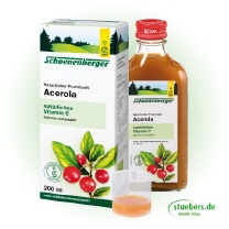 Acerola, Naturtr&uuml;ber Fruchtsaft